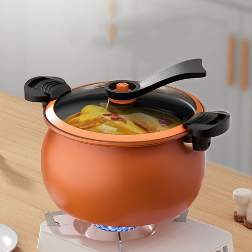 Multifunctional non-stick micro-pressure rice cooker