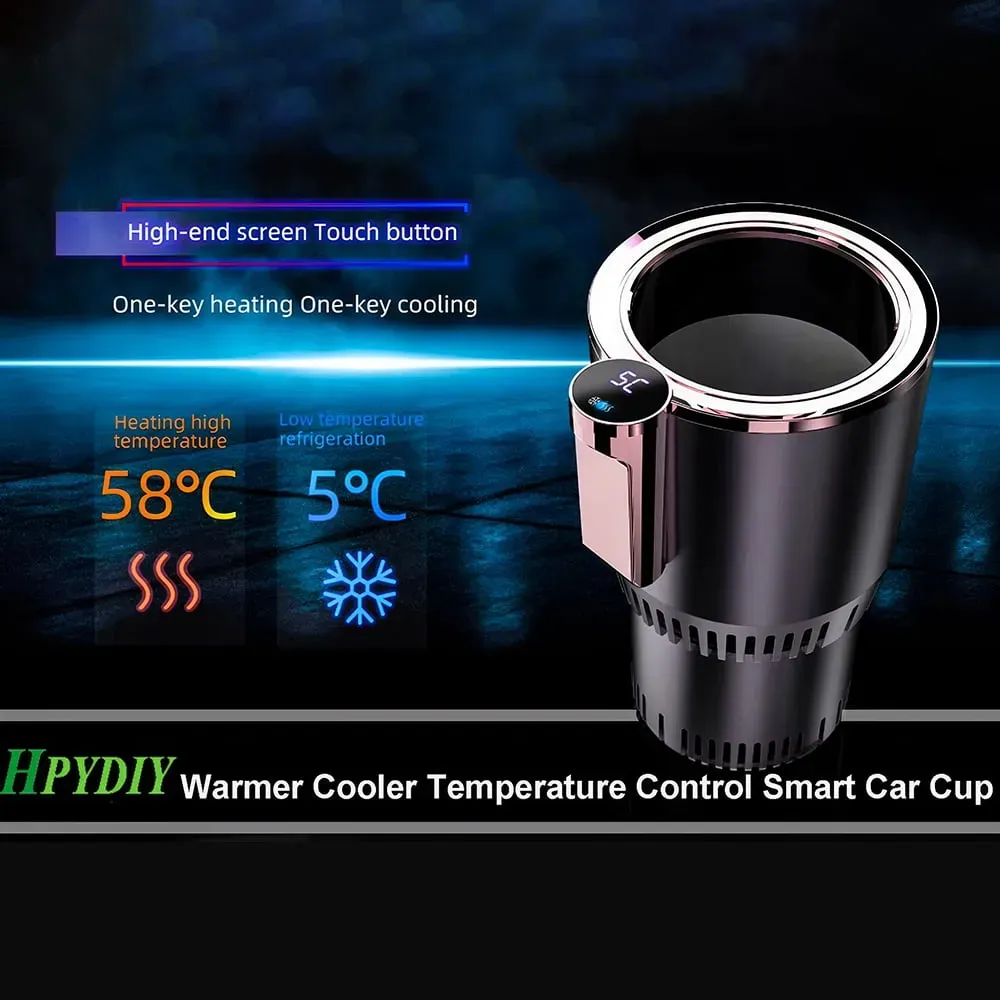 🔥❄️2-in-1 Smart Car Cup Warmer Cooler