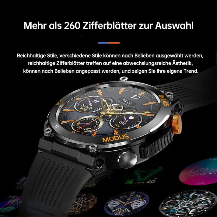 ⌚2025 NEW-Sports Outdoor Wasserdichte Smartwatch €48,99 Normaler Preis€95,98VerkaufspreisVerkauf