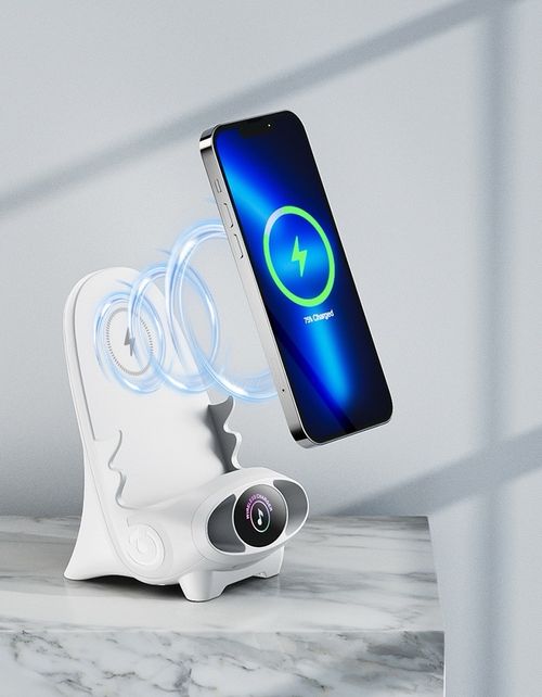🔥Wireless Fast Charging Multi-functional Phone Stand – Suitable for All Phones