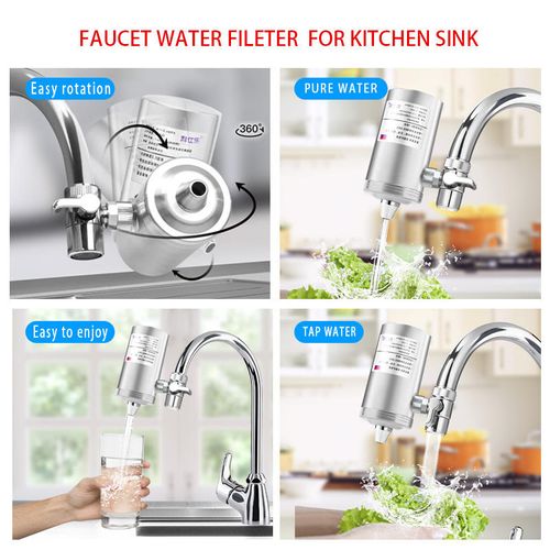 💧Stainless steel household faucet water purifier