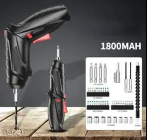 🔥🛠️Rechargeable electric hand drill, high-power hand drill, hardware tools, multi-functional power tools, 1240 units sold.