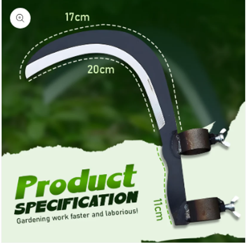 Multifunctional Portable Grass Sickle Cutter Head  (4.5) 112 reviews
