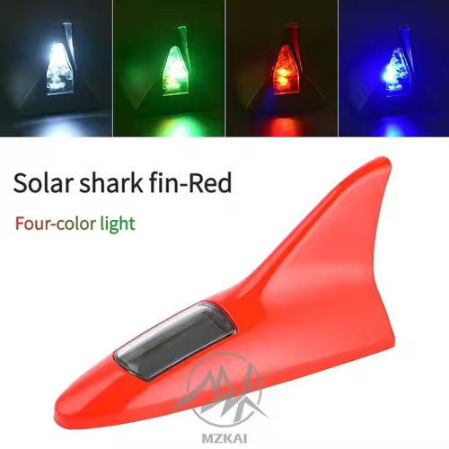 Auto Shark Fin Solar Warning Lights
