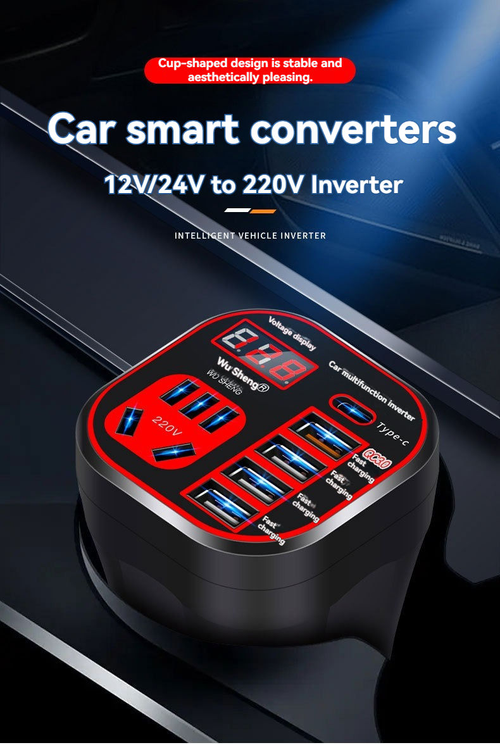 Powerful 200W on-board charging inverter