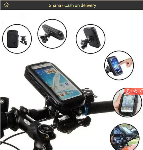 Best Selling Convenient Waterproof Phone Support Bike.Bicycle Mount Waterproof Holder and Case for Universal Smart Phone