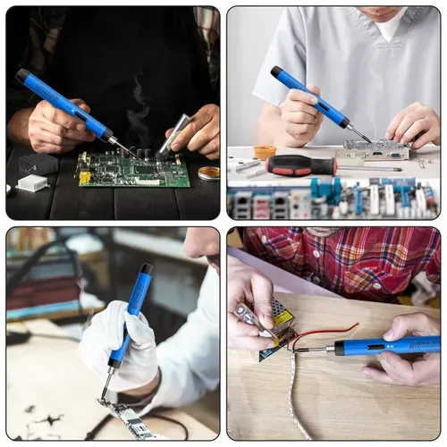 🔥The Ultimate Cordless Soldering Iron - Portable, Fast Heating, Precision Performance!