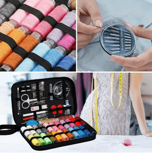 Elegant Design Mini Household Sewing Kit Workbox Set Mini Needlework Workbox with Needlework Sewing Box