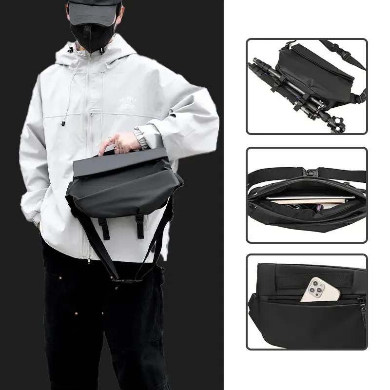 Adjustable Shoulder Straps Cross-Body Bag