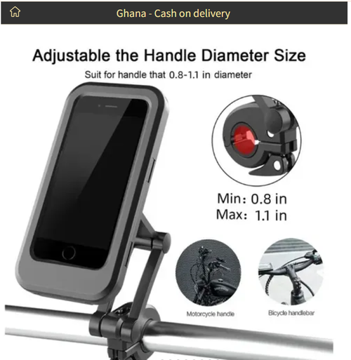 Best Selling Convenient Waterproof Phone Support Bike.Bicycle Mount Waterproof Holder and Case for Universal Smart Phone