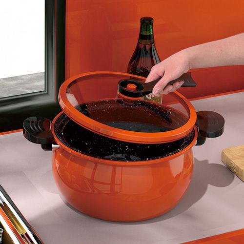 Multifunctional non-stick micro-pressure rice cooker