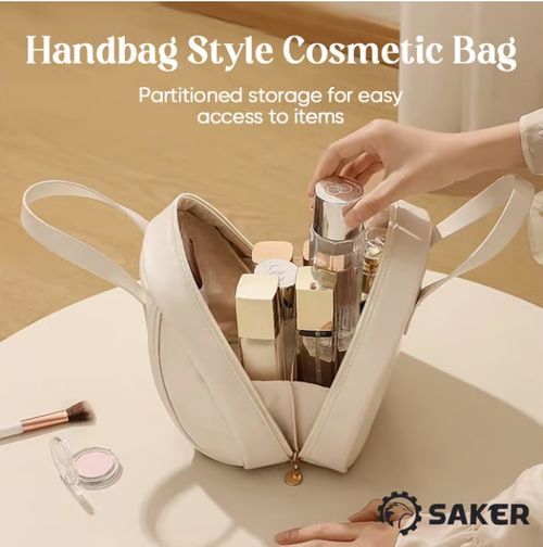 🌟 Multi-Layer Shell-Shaped Cosmetic Bag: The Perfect Blend of Elegance and Functionality! 👜✨