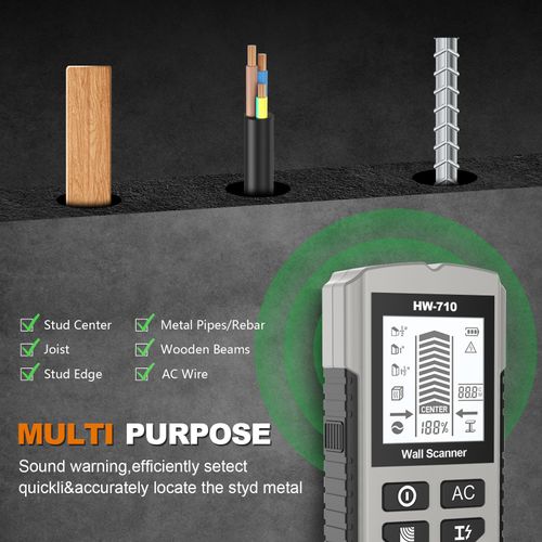 🔍 Six-in-one multifunctional metal detector