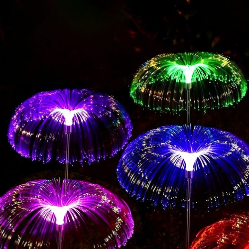 Solar Garden Lamp – Color-Changing Jellyfish Lamp