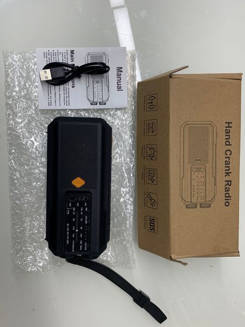 📻 Solar Hand-Crank Emergency Weather Radio