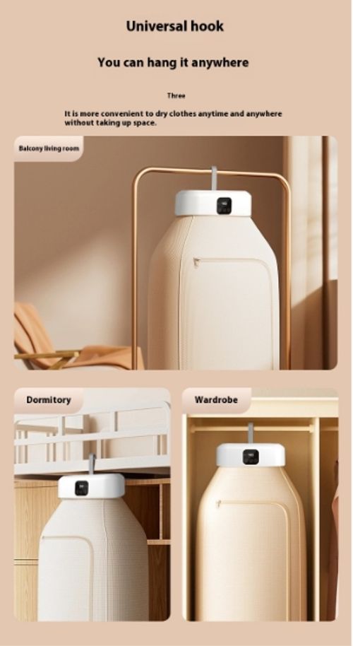 🌟Portable Mini Foldable Clothes Dryer – Home & Travel Electric Dryer with UV Sterilization💪