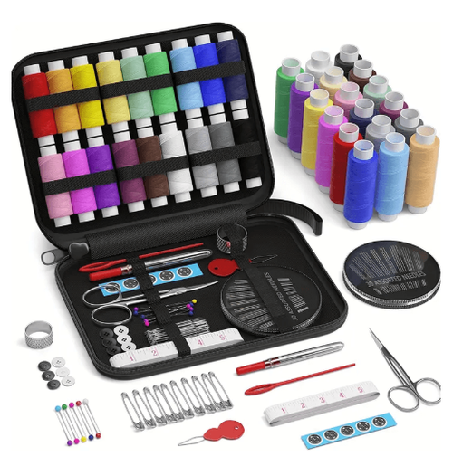 Elegant Design Mini Household Sewing Kit Workbox Set Mini Needlework Workbox with Needlework Sewing Box