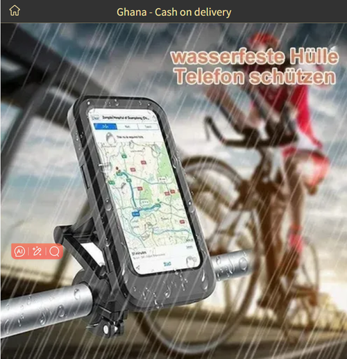 Best Selling Convenient Waterproof Phone Support Bike.Bicycle Mount Waterproof Holder and Case for Universal Smart Phone