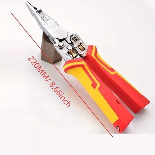 8 in 1 wire stripper with voltage tester