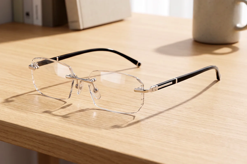 Anti-blue light smart color-changing glasses