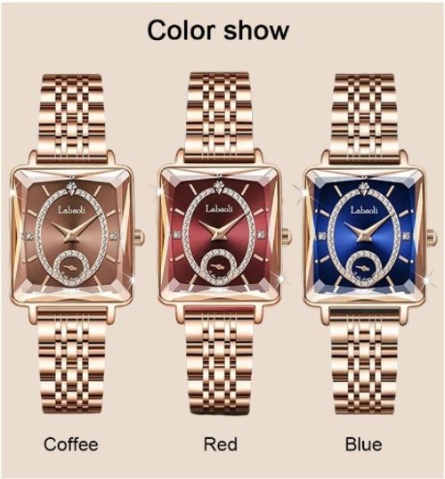 2025Best-selling luxury watch Labaoli waterproof steel strap