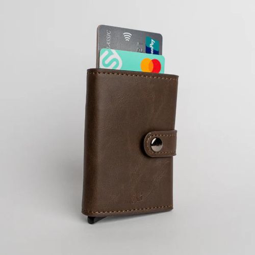 PU Leather Wallet & Pop up card holder