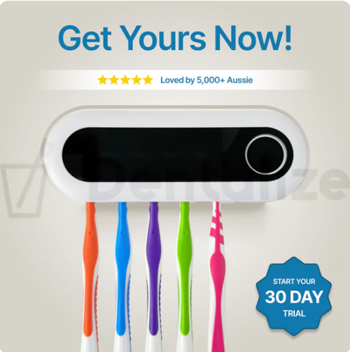 🎁Family Portable Wall Mounted Electric Sterilization Uv Light Smart Toothbrush Storage Sanitizer Sterilizer for Toothbrush
