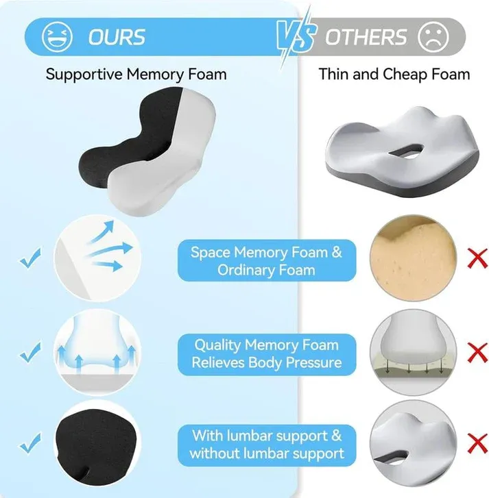 🎁Non-Slip Memory Foam Seat🎁