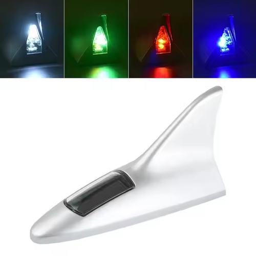 Auto Shark Fin Solar Warning Lights