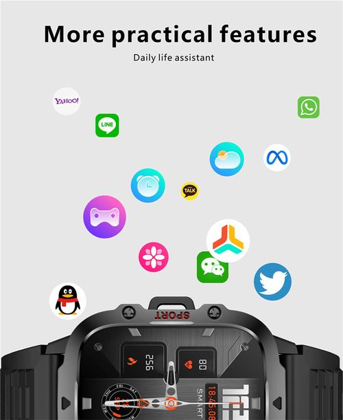 Rugged Outdoor Smart Watch - 100+ Sports Modes