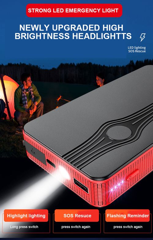 🔥Multi Function Car Jump Starter