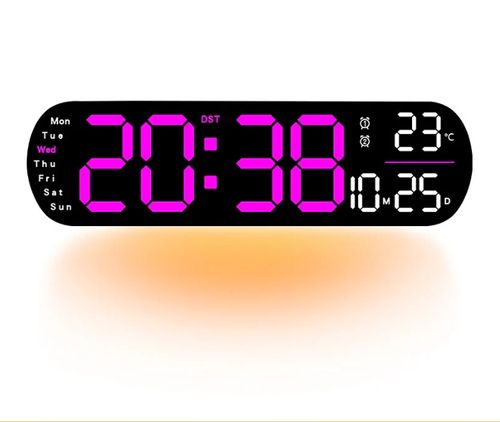 Multi-View Digital Wall Clock