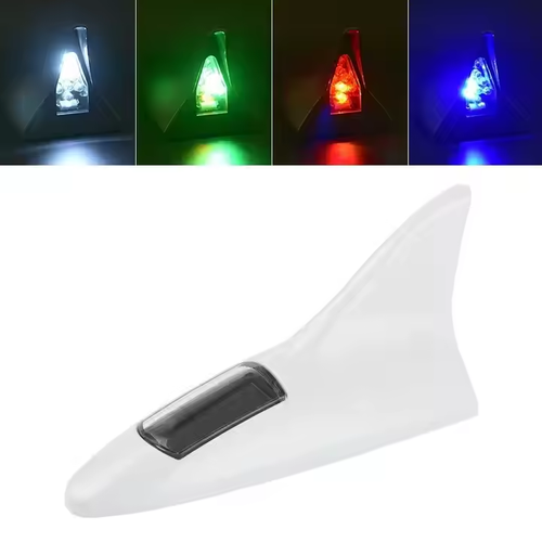 Auto Shark Fin Solar Warning Lights
