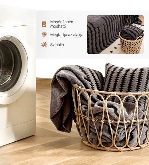 🛋️ Velvet sofa cover, like lying on a cloud.