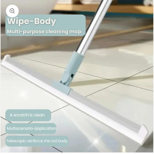 FlexiWipe – Multipurpose Wiper | Adjustable Silicon Blade | 180° Rotating Head