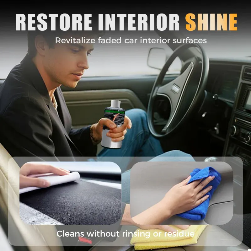 🔥Buy One Get Two Free🔥Instant Shine & Protection Car Interior Polisher🚗