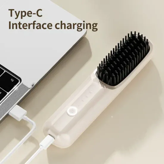 New Year Hot Sale: 49% Off 🎁 USB Cordless Negative Ion Hair Straightener