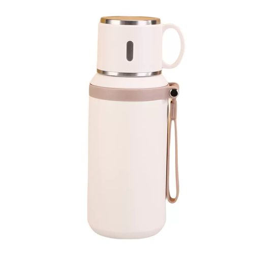 💥Stainless Steel Vacuum Insulated Bottle with Lidded Cup