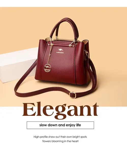✨ Premium Designer-Style Handbag – Classic Elegance for Work, Travel, and Daily Life👜