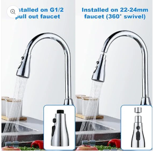 TapTwist™ – Flexible Tap Extension | Rotate, Rinse & Save Water | Easy Fit for Any Sink