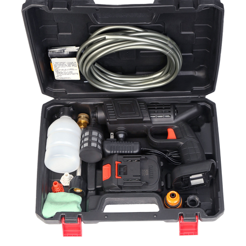 Electric high-pressure car wash gun
