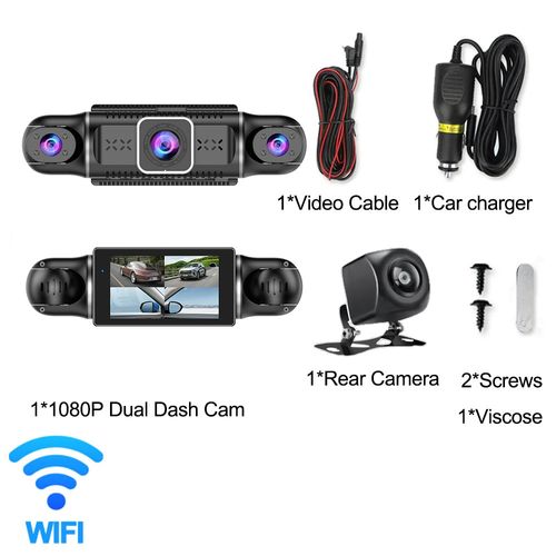 1×4-Channel 1080P Car Recorder