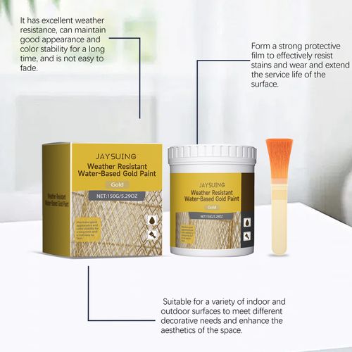 ✨ Eco-Friendly Water -Based Gold Paint (Buy one get two )