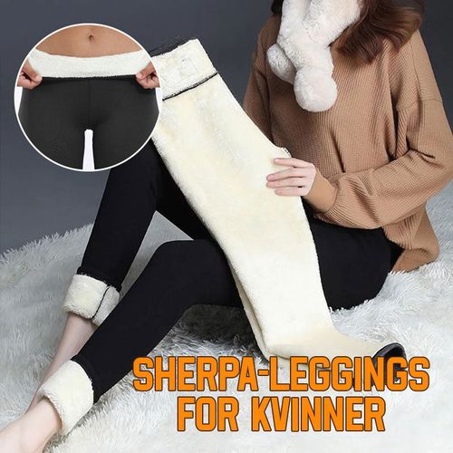 🔥Hett salg 40% rabatt🔥Vinterleggings av lammeskinn