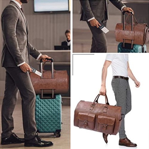 🔥SISTE DAG 45% RABATT🔥Den Konvertible Duffle Garment Bagasjen 🧳(gratis frakt)
