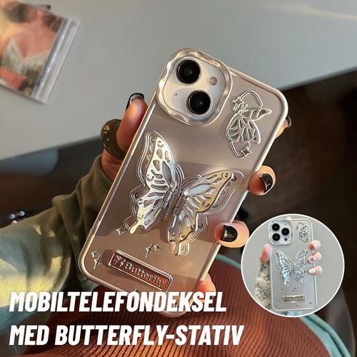 🔥🔥Telefonveske med butterfly-stativ