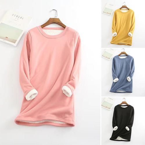 🔥Varmende genser i lammeskinnsfleece