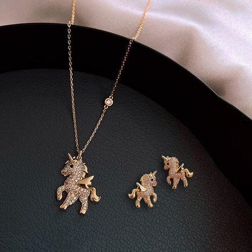 ✨Magisk Enhjørning Halskjede