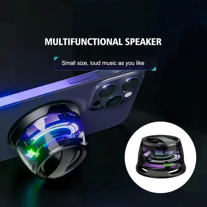 Free shipping - 🎅Multifunctional magnetic Bluetooth speaker
