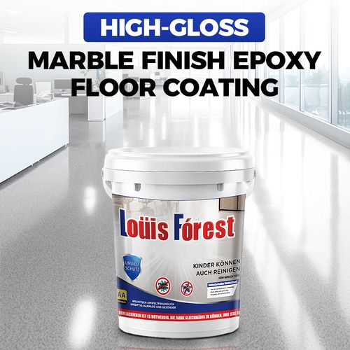 ⏳Time-limited Special⏰High-Gloss Marble Finish Epoxy Floor Coating